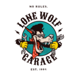 Lone Wolf Garage Logo